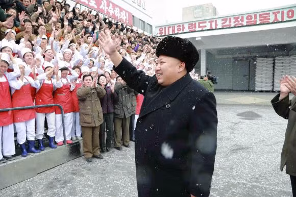 Nhà lãnh đạo Triều Tiên Kim Jong-un.