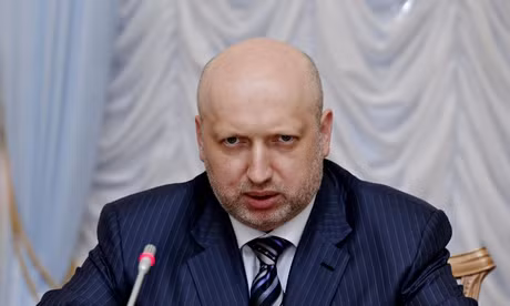 Tổng thống tạm quyền Ukraine Oleksander Turchynov.
