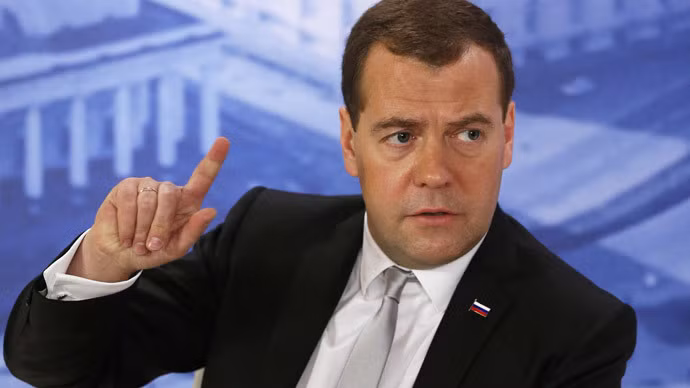 Thủ tướng Nga Dmitry Medvedev. Thủ tướng Nga Dmitry Medvedev.
