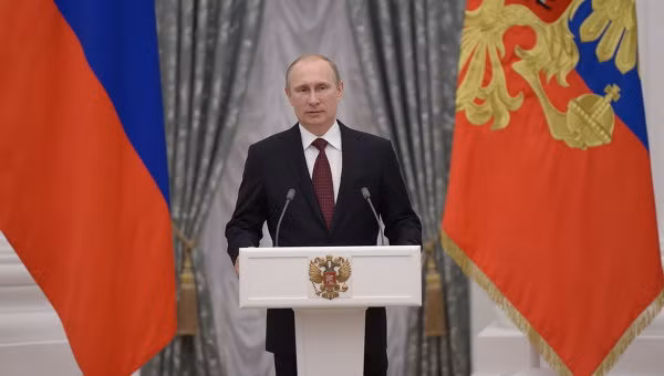 Tổng thống Nga Vladimir Putin.