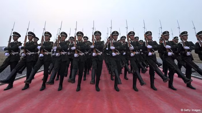 Lính Trung Quốc, hình minh họa. Lính Trung Quốc, hình minh họa.