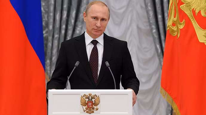 Tổng thống Nga Vladimir Putin. Tổng thống Nga Vladimir Putin.