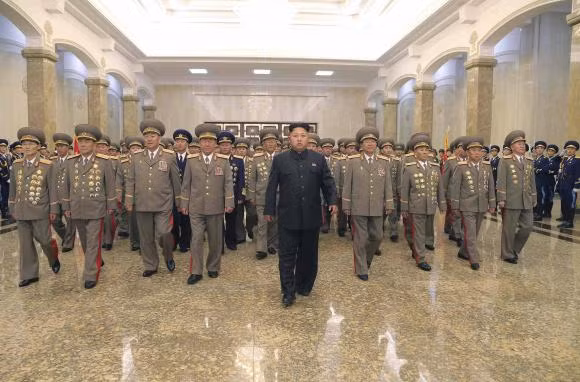 Nhà lãnh đạo Triều Tiên Kim Jong-un.