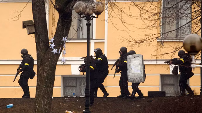 Cảnh sát Ukraina.