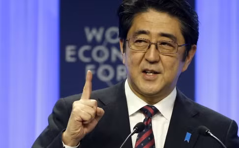 Thủ tướng Nhật Bản Shinzo Abe. Thủ tướng Nhật Bản Shinzo Abe.