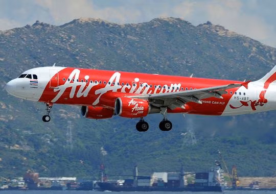 Máy bay của AirAsia.
