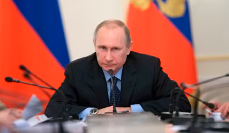 Tổng thống Nga Vladimir Putin.