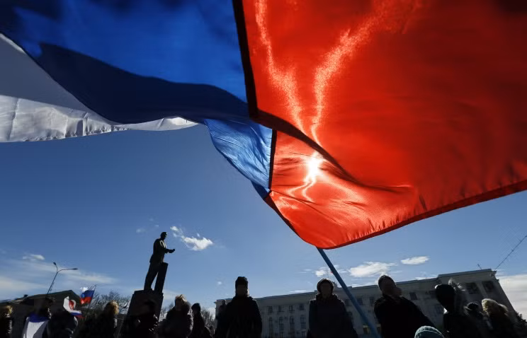 Người biểu tình tại Kharkov. Người biểu tình tại Kharkov.