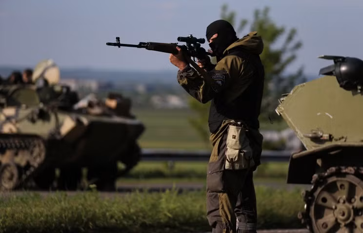 Binh sĩ quân đội Ukraine.