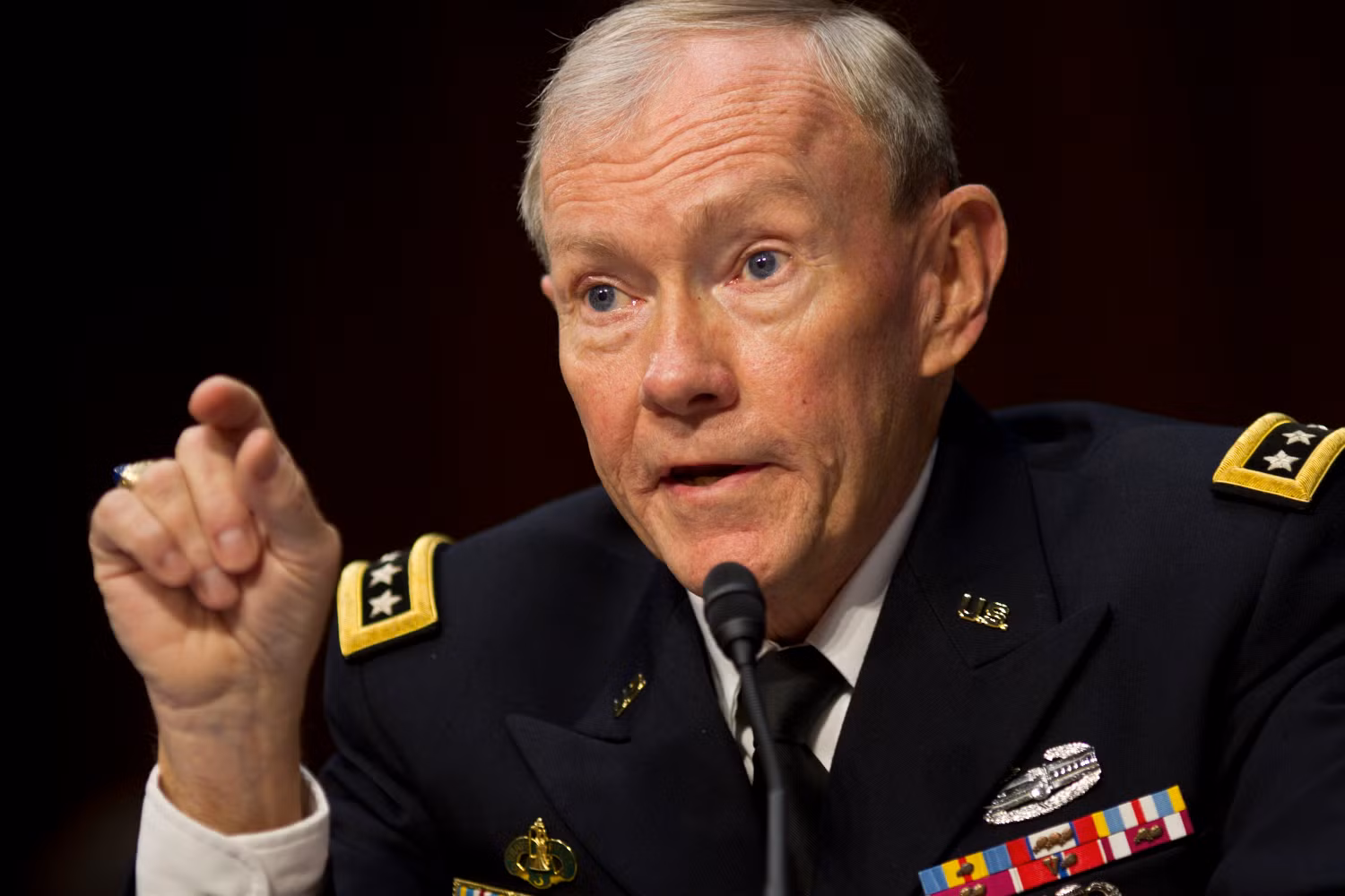 Chủ tịch Hội đồng tham mưu trưởng liên quân Mỹ, tướng Martin Dempsey.