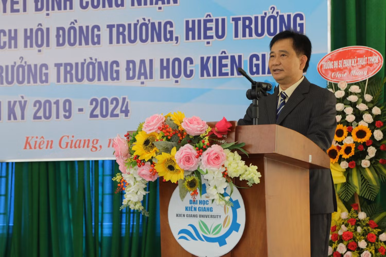 Tiến sĩ Nguyễn Tuấn Khanh - Chủ tịch Hội đồng trường Trường Đại học Kiên Giang. Ảnh: website nhà trường