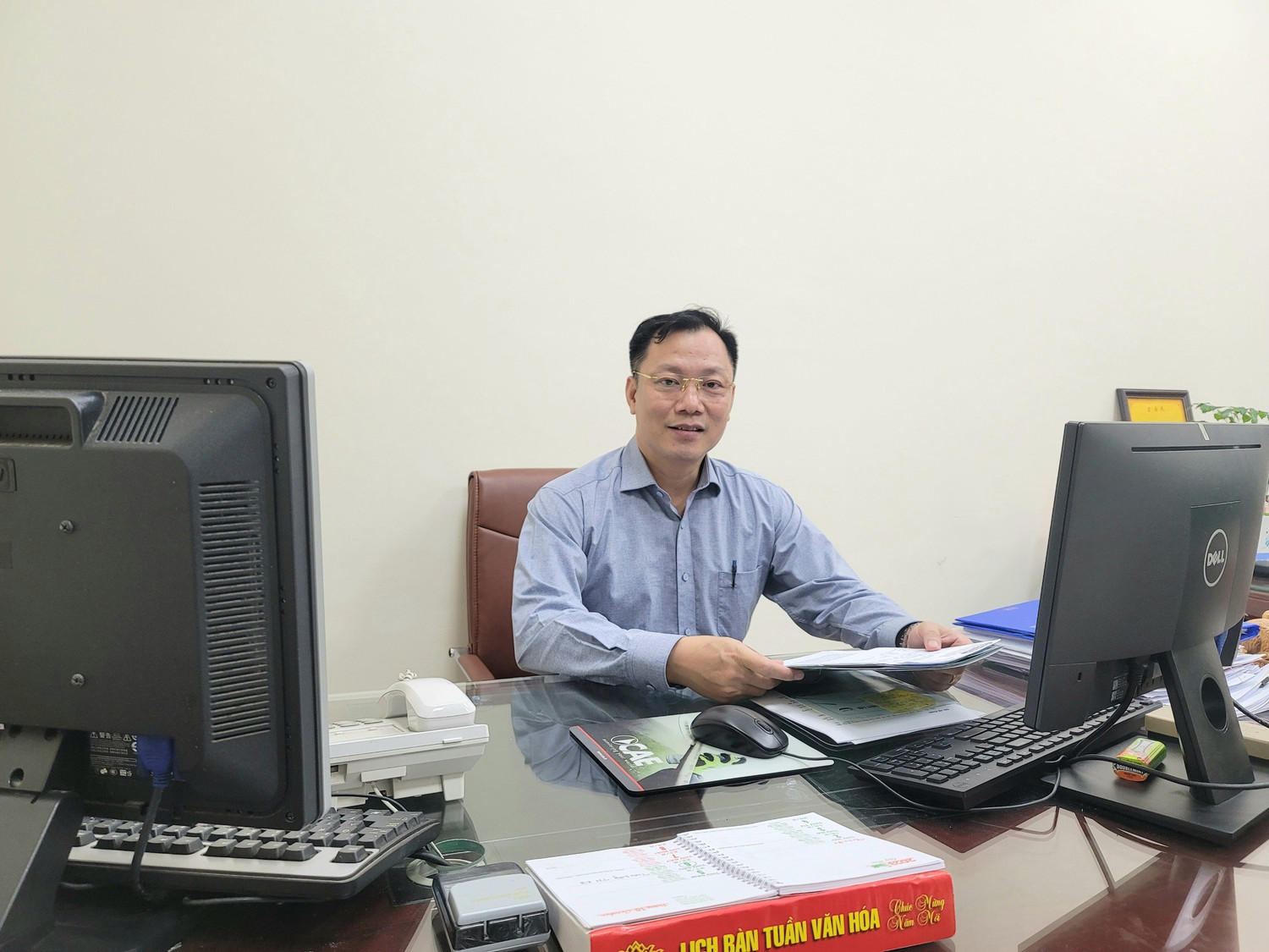 Tiến sĩ Trần Khắc Thạc – Trưởng Phòng Đào tạo – Trường Đại học Thủy Lợi. Ảnh: Thảo Ly Tiến sĩ Trần Khắc Thạc – Trưởng Phòng Đào tạo – Trường Đại học Thủy Lợi. Ảnh: Thảo Ly