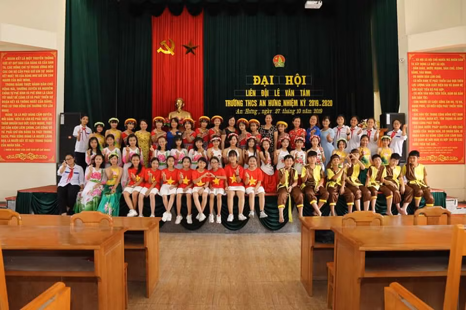 Chất lượng giáo dục tại Trường Trung học cơ sở An Hưng luôn đứng tốp đầu của huyện An Dương (Ảnh: LT)