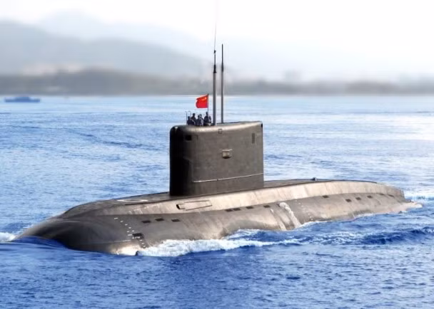 Tàu ngầm Trung Quốc, hình minh họa, ảnh: Đông Phương. Tàu ngầm Trung Quốc, hình minh họa, ảnh: Đông Phương.