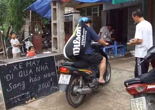 "Trạm thu phí giao thông"... tại gia?!