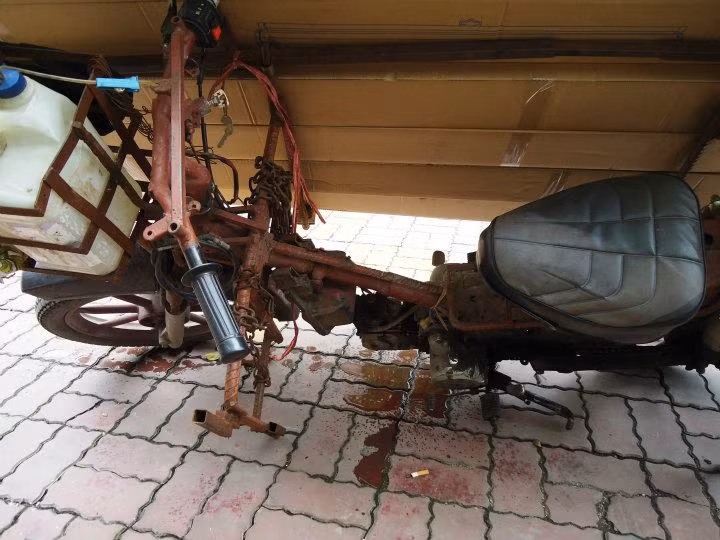Mẫu "xe máy" được thiết kế dành riêng cho phái mạnh, đặc biệt cho những người có nhu cầu chở số lượng hàng hóa lớn ?!.