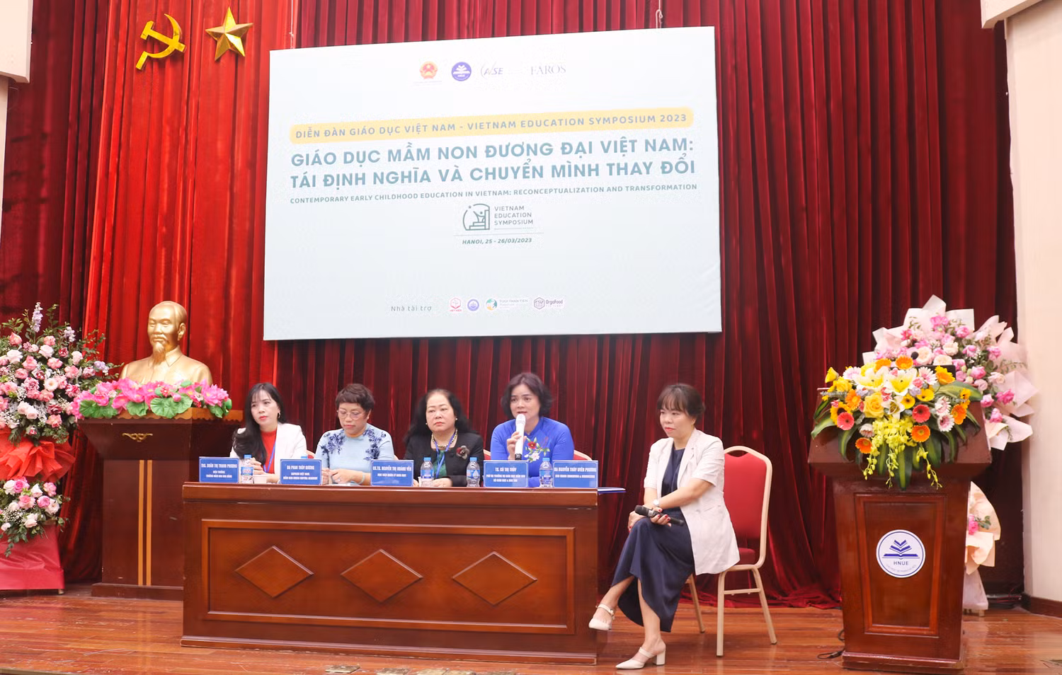 Toàn cảnh hội nghị đối thoại cộng đồng “Giáo dục mầm non: Chuyển mình thay đổi”. Ảnh: DN Toàn cảnh hội nghị đối thoại cộng đồng “Giáo dục mầm non: Chuyển mình thay đổi”. Ảnh: DN