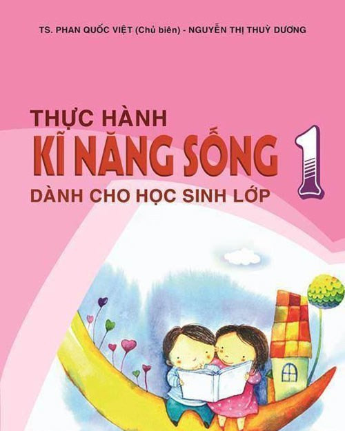 Cuốn sách "Thực hành kỹ năng sống dành cho học sinh lớp 1", do Tiến sĩ Phan Quốc Việt chủ biên (ảnh: Báo Infonet) Cuốn sách "Thực hành kỹ năng sống dành cho học sinh lớp 1", do Tiến sĩ Phan Quốc Việt chủ biên (ảnh: Báo Infonet)