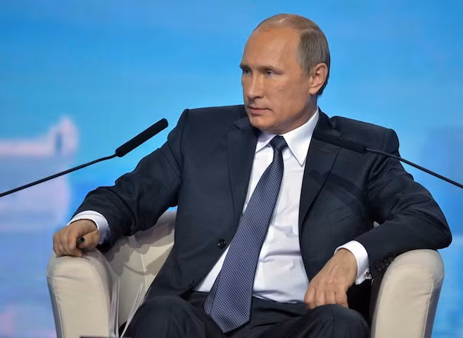Tổng thống Nga Vladimir Putin.