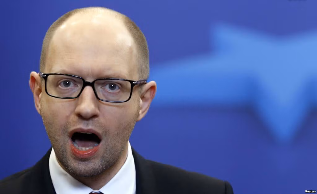 Thủ tướng Ukraine Yatsenyuk. Thủ tướng Ukraine Yatsenyuk.