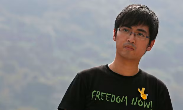 Alex Chow, một trong những lãnh đạo Liên đoàn Sinh viên Hồng Kông.