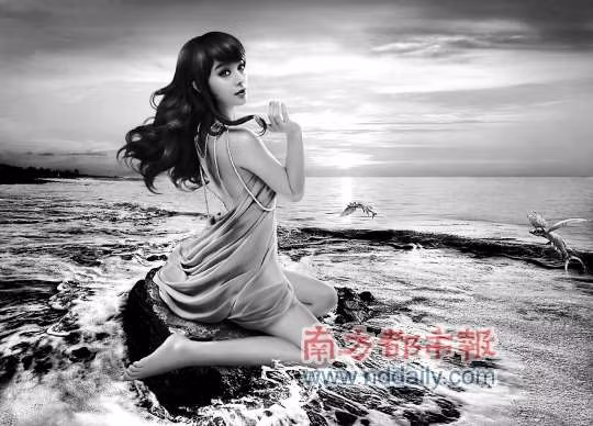 Mỹ nhân ngư Phạm Băng Băng trong bộ phim mới của Hollywood "The Sun and The Moon". Ảnh. nđdaily. > Phạm Băng Băng có khỏa thân trong lần đầu đóng phim Hollywood?