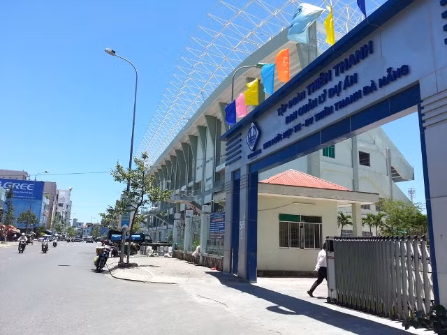 Dự án Khu phức hợp thương mại dịch vụ cao cấp cao tầng tại khu vực Sân vận động Chi Lăng nằm trong khu đất "kim cương" của TP Đà Nẵng. Ảnh Thùy Linh