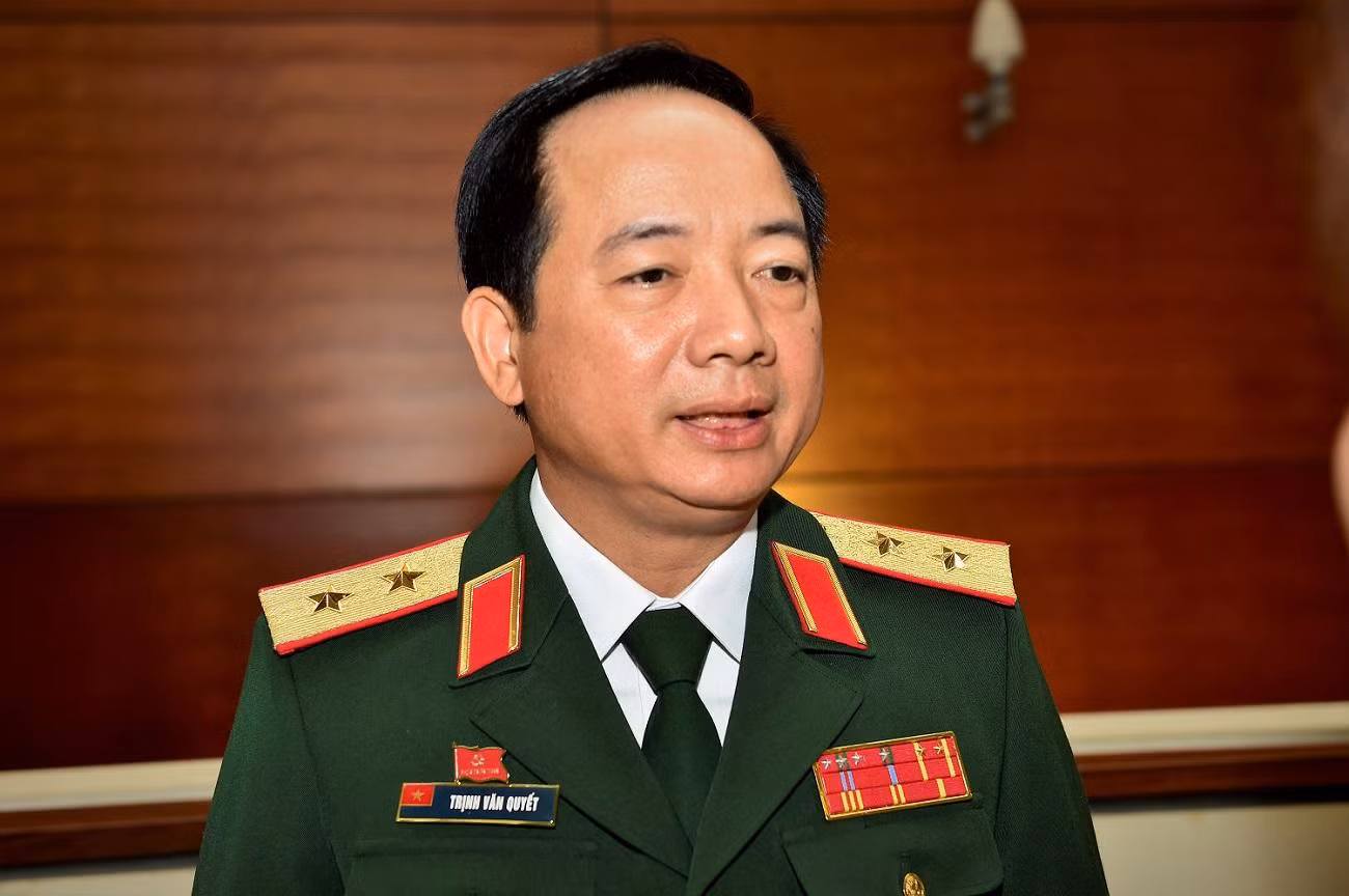 Bí thư Đảng uỷ, Chính uỷ Quân khu 2, Trung tướng Trịnh Văn Quyết. Ảnh VGP/Nhật Bắc Bí thư Đảng uỷ, Chính uỷ Quân khu 2, Trung tướng Trịnh Văn Quyết. Ảnh VGP/Nhật Bắc