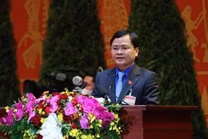 Bí thư thứ nhất BCH Trung ương Đoàn TNCS Hồ Chí Minh Nguyễn Anh Tuấn. Ảnh: VGP/Nhật Bắc