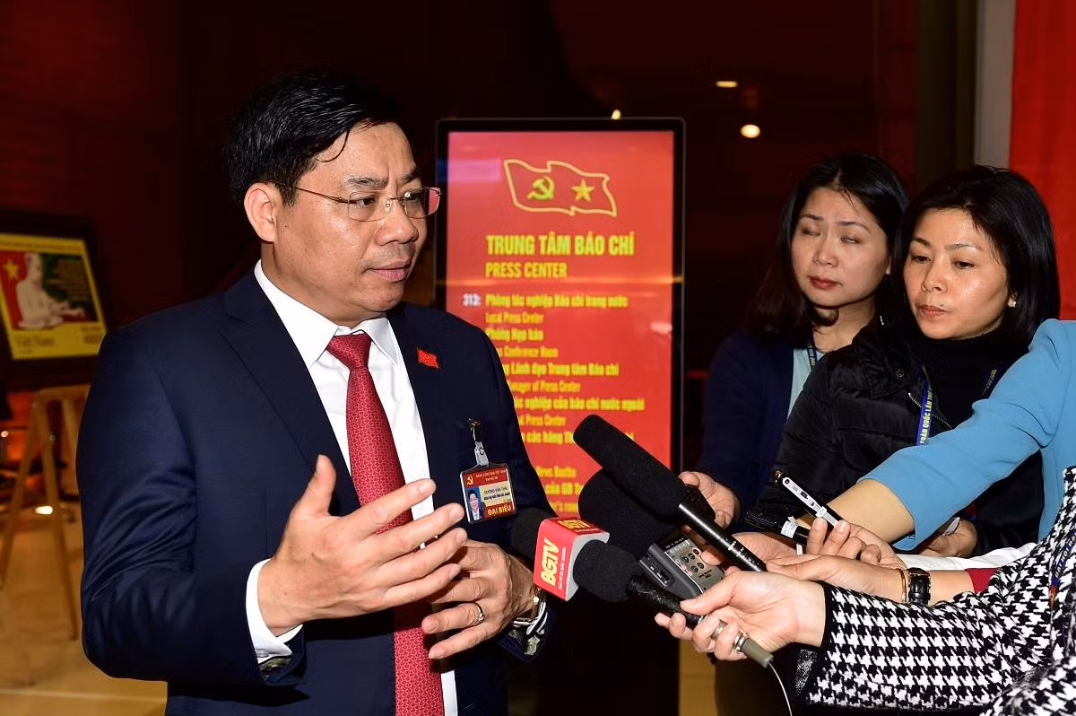 Đại biểu Dương Văn Thái, Bí thư Tỉnh ủy, Chủ tịch Hội đồng nhân dân tỉnh Bắc Giang. Ảnh VGP/Nhật Bắc Đại biểu Dương Văn Thái, Bí thư Tỉnh ủy, Chủ tịch Hội đồng nhân dân tỉnh Bắc Giang. Ảnh VGP/Nhật Bắc
