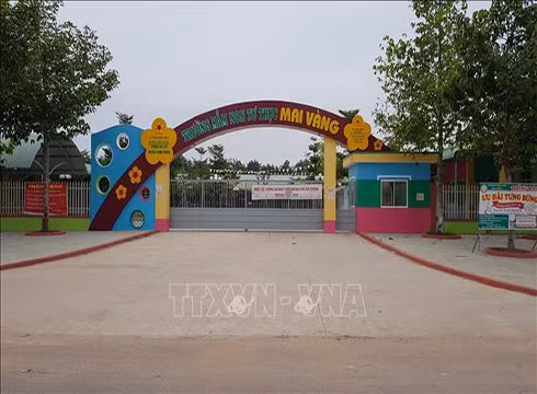 Trường mầm non tư thục Mai Vàng ở xã Minh Hưng, huyện Chơn Thành, tỉnh Bình Phước (ảnh: TTXVN) Trường mầm non tư thục Mai Vàng ở xã Minh Hưng, huyện Chơn Thành, tỉnh Bình Phước (ảnh: TTXVN)