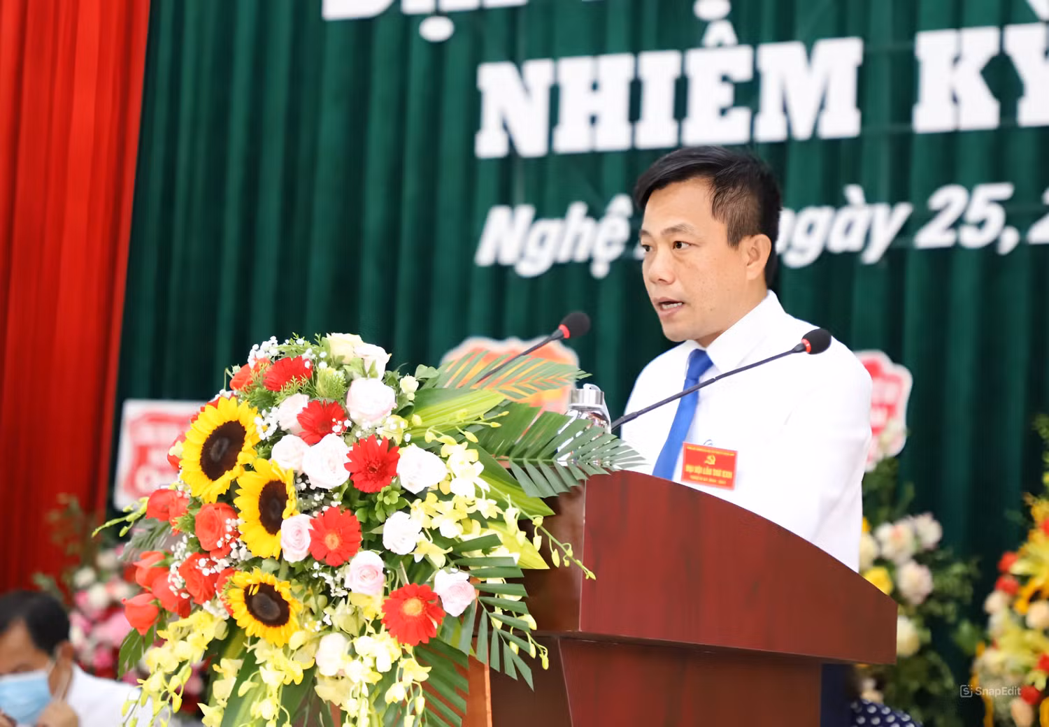 Tiến sĩ Thái Anh Tuấn - Bí thư Đảng ủy, Chủ tịch Hội đồng trường Trường Đại học Sư phạm Kỹ thuật Vinh. (Ảnh: website nhà trường)