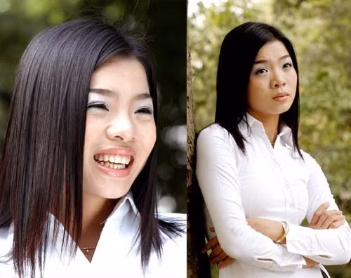 Năm 2002 khi mới bắt đầu gia nhập làng giải trí, Lệ Quyên có nhan sắc tầm trung. Năm 2002 khi mới bắt đầu gia nhập làng giải trí, Lệ Quyên có nhan sắc tầm trung.