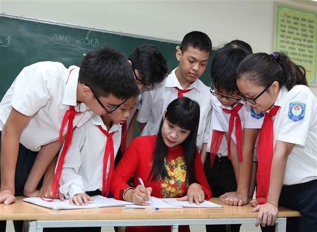 6 hành vi giáo viên không được làm trong dự thảo giống với 6 hành vi cấm lâu nay (Ảnh minh họa: TTXVN)