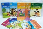 Bộ sách lớp 1 của chương trình mới cũng có đến cả chục cuốn sách giáo khoa (Ảnh minh họa: Nhà xuất bản Giáo dục Việt Nam)