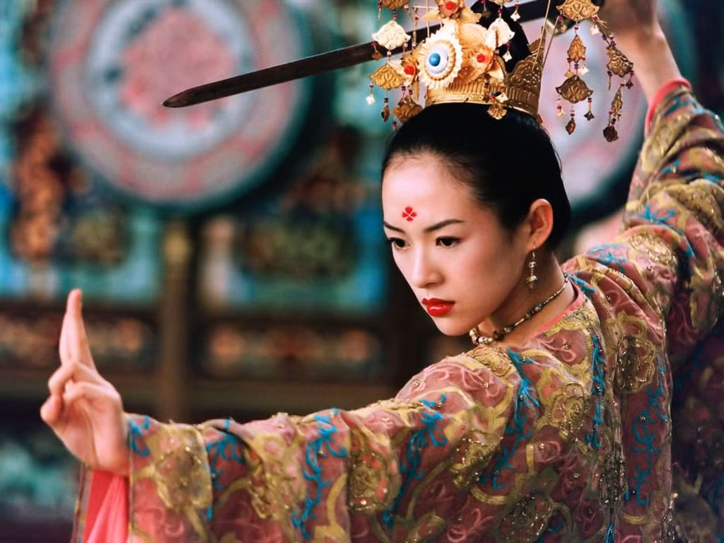 Chương Tử Di vai Tiểu Muội trong “Thập diện mai phục”.