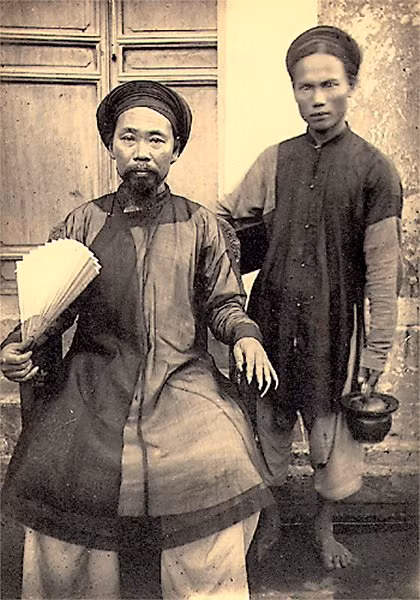 Xã trưởng ở Nam Định.