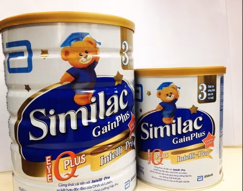 Sữa Similac GainPlus EyeQ của Abbott bị thu hồi Sữa Similac GainPlus EyeQ của Abbott bị thu hồi