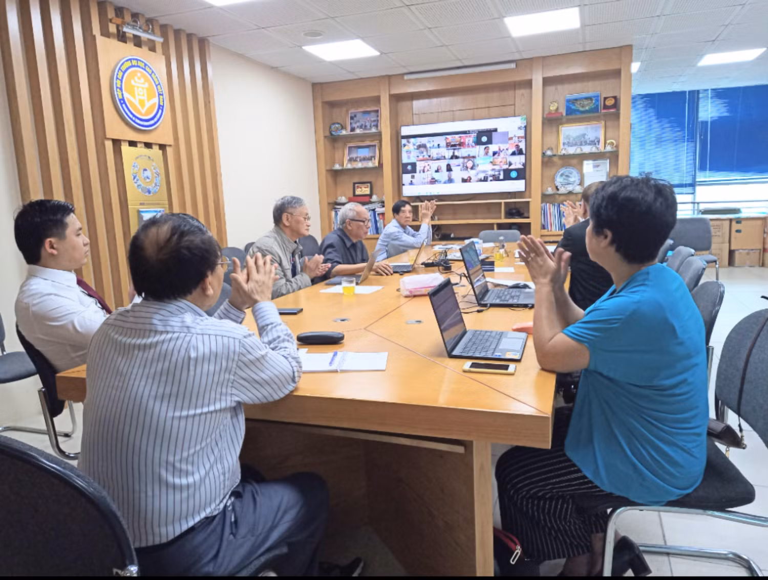 Buổi họp trực tuyến ra mắt Câu lạc bộ Chủ tịch Hội đồng trường với sự tham gia của hơn 50 trường đại học, cao đẳng.