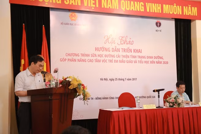 Ông Ngũ Duy Anh, Vụ trưởng Vụ Giáo dục thể chất Bộ Giáo dục và Đào tạo phát biểu, ảnh: Báo Hà Nội Mới. Ông Ngũ Duy Anh, Vụ trưởng Vụ Giáo dục thể chất Bộ Giáo dục và Đào tạo phát biểu, ảnh: Báo Hà Nội Mới.