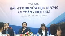 Phó giám đốc Sở Giáo dục và Đào tạo Hà Nội Phạm Xuân Tiến trong cuộc tọa đàm ngày 15/3/2019, ảnh: Báo Kinh tế và Đô thị. Phó giám đốc Sở Giáo dục và Đào tạo Hà Nội Phạm Xuân Tiến trong cuộc tọa đàm ngày 15/3/2019, ảnh: Báo Kinh tế và Đô thị.
