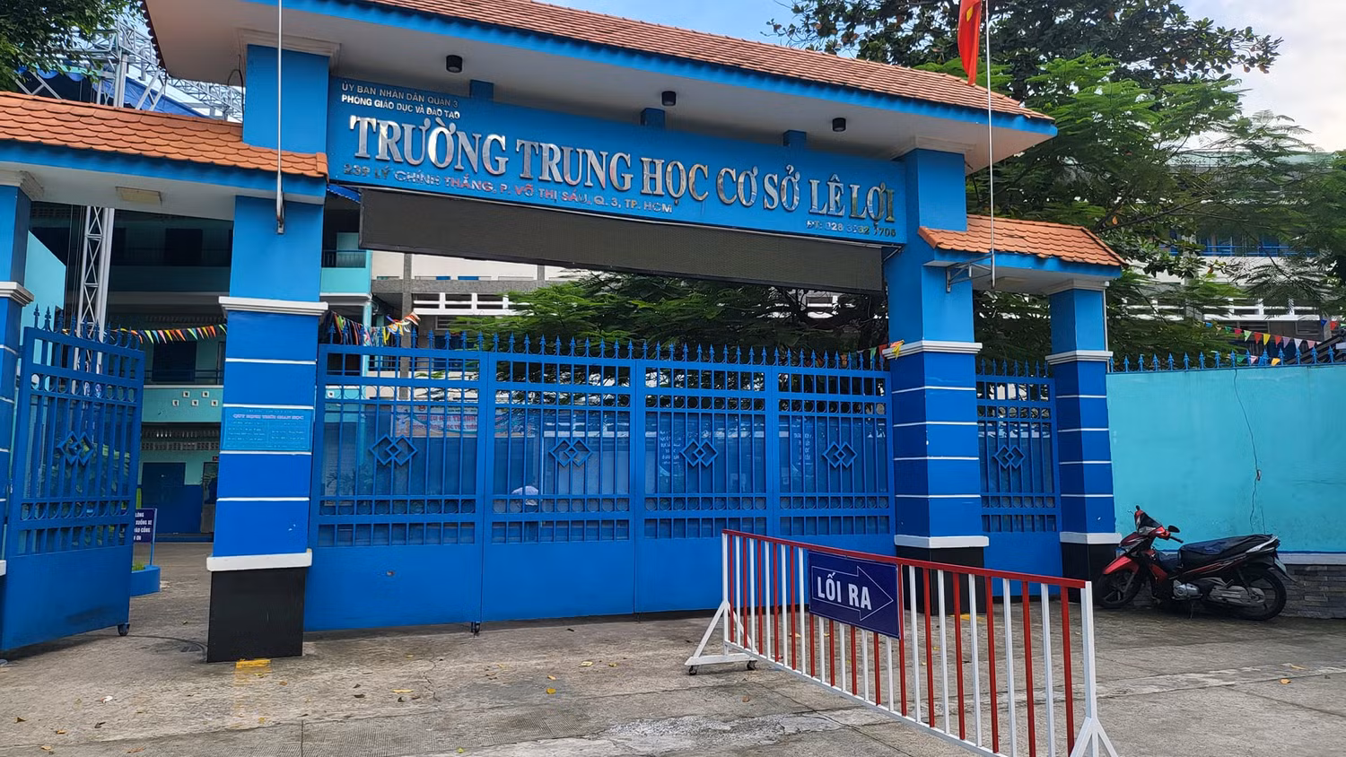 Trường trung học cơ sở Lê Lợi, Quận 3 (ảnh minh họa: V.D)