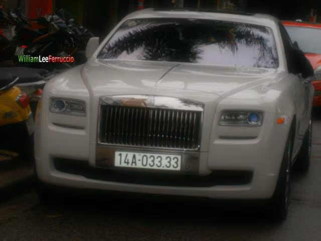 Rolls-Royce Ghost biển kiểm soát 14A-03333 Rolls-Royce Ghost biển kiểm soát 14A-03333
