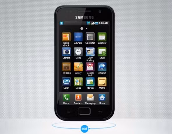 Chiếc Samsung Galaxy S ra mắt năm 2010 Chiếc Samsung Galaxy S ra mắt năm 2010