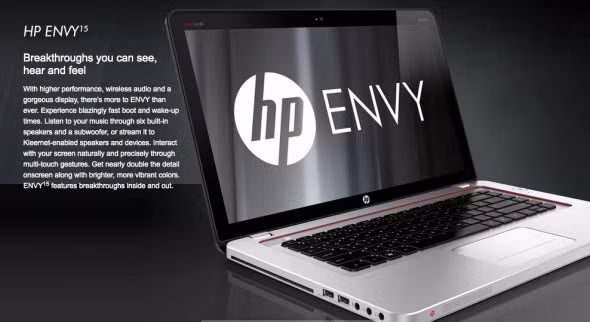Đây là HP Envy 15. Đây là HP Envy 15.