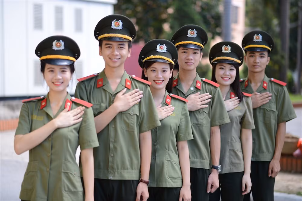 Năm nay, Học viện An ninh nhân dân tuyển 630 chỉ tiêu (Ảnh: Báo Lao động)