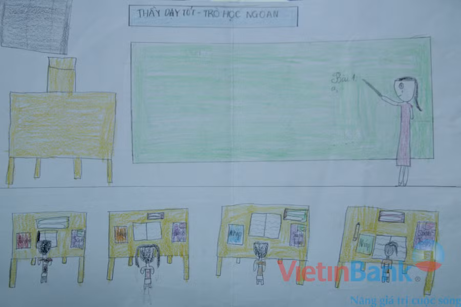 Em ước mơ trở thành cô giáo