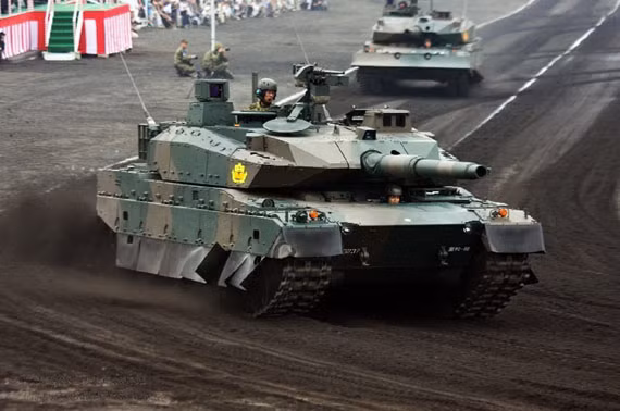 Xe tăng Type 10 là xe tăng tiên tiến nhất của Nhật Bản