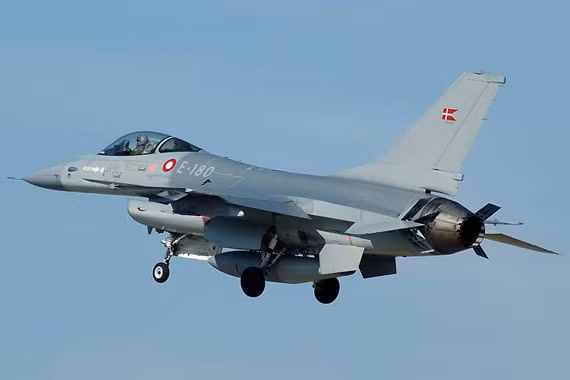 Máy bay chiến đấu hạng nhẹ F-16AM của Không quân Đan Mạch