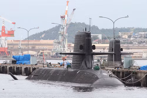 Tàu ngầm thông thường AIP lớp Soryu Nhật Bản Tàu ngầm thông thường AIP lớp Soryu Nhật Bản